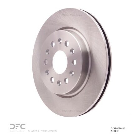 Dynamic Friction Co Disc Brake Rotor - 600-48000 600-48000